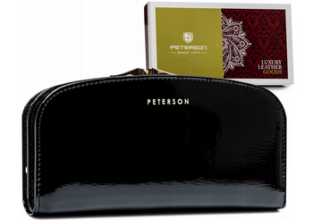 Leather wallet RFID PETERSON PTN 42123-SH