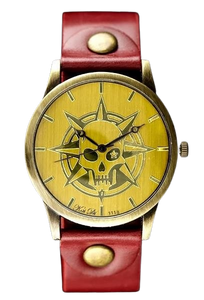 TAYMA WOMEN'S WATCH - RETRO PUNK 32 - red (zx594b)