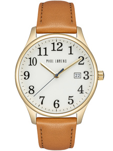 PAUL LORENS MALE WATCH - PL20016A-4B2 (zg380d) + BOX