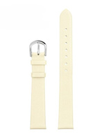 W36L leather watch strap - beige - 16mm