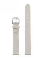 W36L leather watch strap - light gray - 18mm