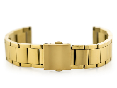 Pacific Model 9 solid gold 22mm bracelet