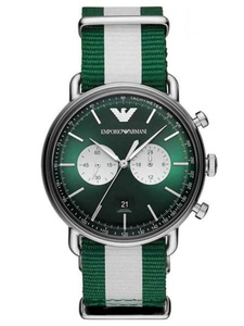 ZEGAREK MĘSKI EMPORIO ARMANI AR11221 - AVIATOR (zi019e)