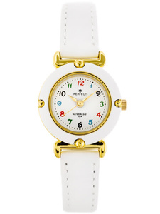 PERFECT LP152-01 CHILDREN'S WATCH - COMMUNION - white (zp811d)