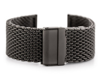 Pacific 12 bracelet - HQ mesh - graphite matte 20mm