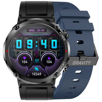 GRAVITY GT21-5 MEN'S SMARTWATCH - BLUETOOTH CALL, ADDITIONAL BELT (sg025e)