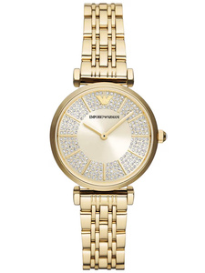 ZEGAREK DAMSKI EMPORIO ARMANI AR11605 - GIANNI T-BAR (zi512f) + BOX