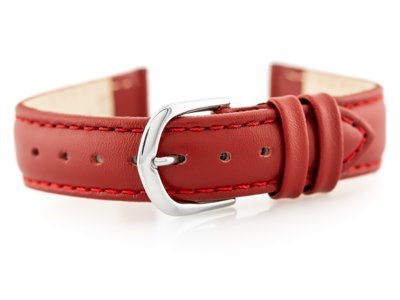 BISSET BS-124 leather watch strap - 16mm