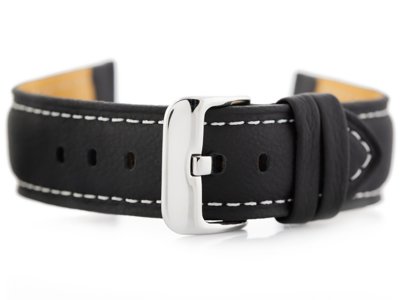 BISSET BS-158 leather watch strap - 20mm