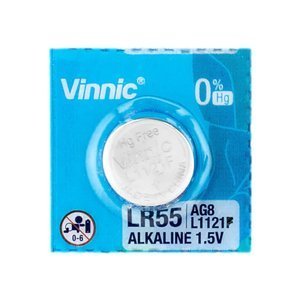 Bateria alkaliczna Vinnic LR1121/381/AG8