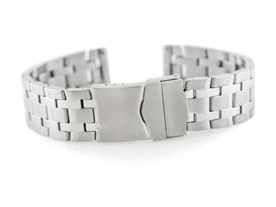 Bracelet 613S v2 - HQ steel - silver - 20mm