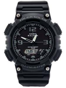 CASIO MEN'S WATCH AQ-S810W 1A2V (zd044b) - SOLAR POWERED + BOX