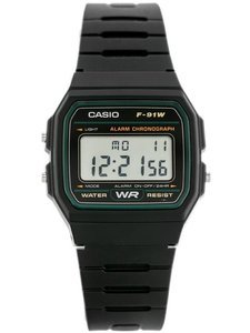 CASIO MEN'S WATCH F-91W-3DG (zd102c) + BOX