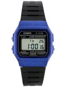 CASIO MEN'S WATCH F-91WM-2ADF (zd102e) + BOX