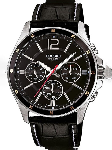 CASIO MTP-1374L 1AV MEN'S WATCH (zd064b) + BOX