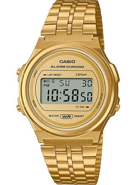 CASIO Vintage Iconic A171WEG-9ADF WOMEN'S WATCH + BOX