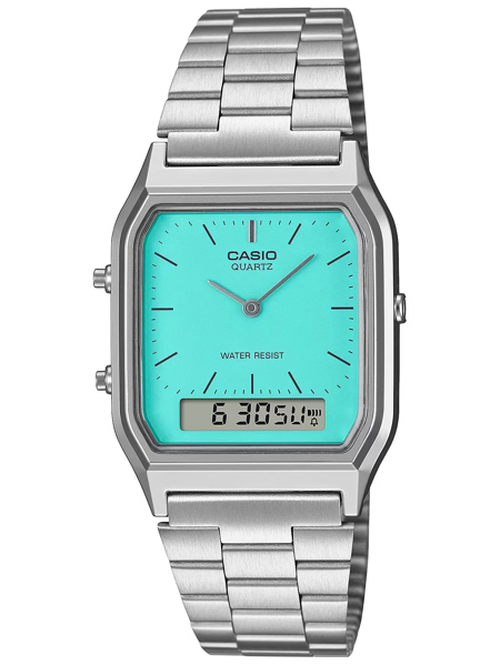 CASIO Vintage Maxi WOMEN'S WATCH AQ-230A-2A2MQYES + BOX