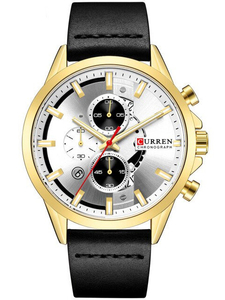 CURREN 8325 MALE WATCH (zc024a) - CHRONOGRAPH