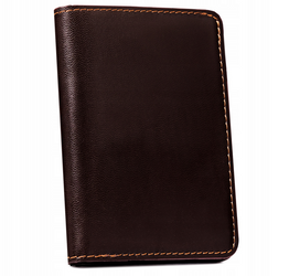 Leather credit card wallet OKL-GRVT