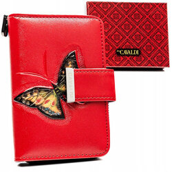 Leather & leatherette wallet RFID 4U CAVALDI  PN31-BT