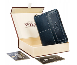 Leather wallet RFID ALWAYS WILD N4Z-HWM