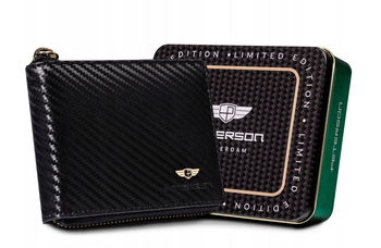 Leather wallet RFID PETERSON PTN 1564-CA