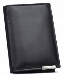 Leather wallet RFID RONALDO RM-06-BCF-BP