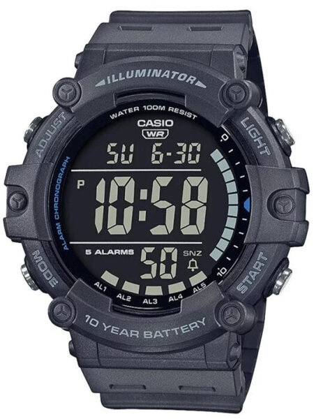 MEN'S WATCH CASIO SPORT ILLUMINATOR AE-1500WH-8B + BOX