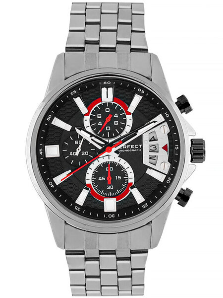 MEN'S WATCH PERFECT M504CH-02 - CHRONOGRAPH (zp383b) + BOX