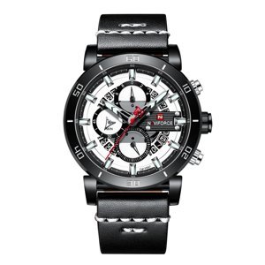 NAVIFORCE MEN'S WATCH - NF9131 (zn086a) black/w. + BOX