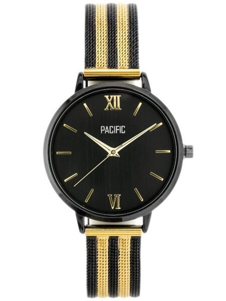 PACIFIC WOMEN'S WATCH X6172 - black/gold (zy657c)