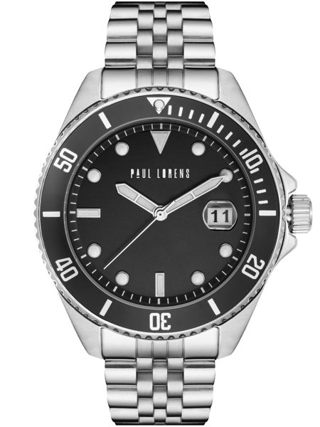 PAUL LORENS MALE WATCH - PL13030B-1C1 (zg350a) + BOX