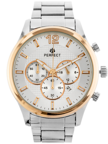 PERFECT CH01M MEN'S WATCH - CHRONOGRAPH (zp355b) + BOX