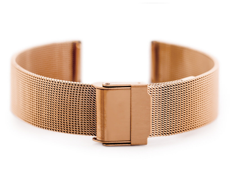 Pacific 04E bracelet - HQ mesh - rosegold 16mm