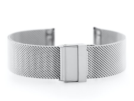 Pacific M6 bracelet - HQ mesh - 18mm silver