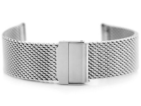 Pacific M8 bracelet - HQ mesh - 20mm silver