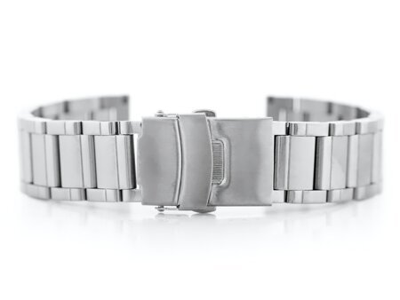 Pacific Model 10 solid silver 24mm bracelet