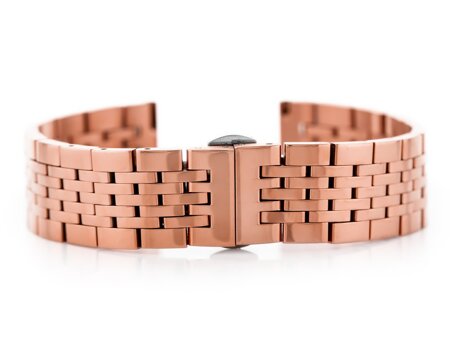 Pacific Model 4 bracelet - pink gold 20mm