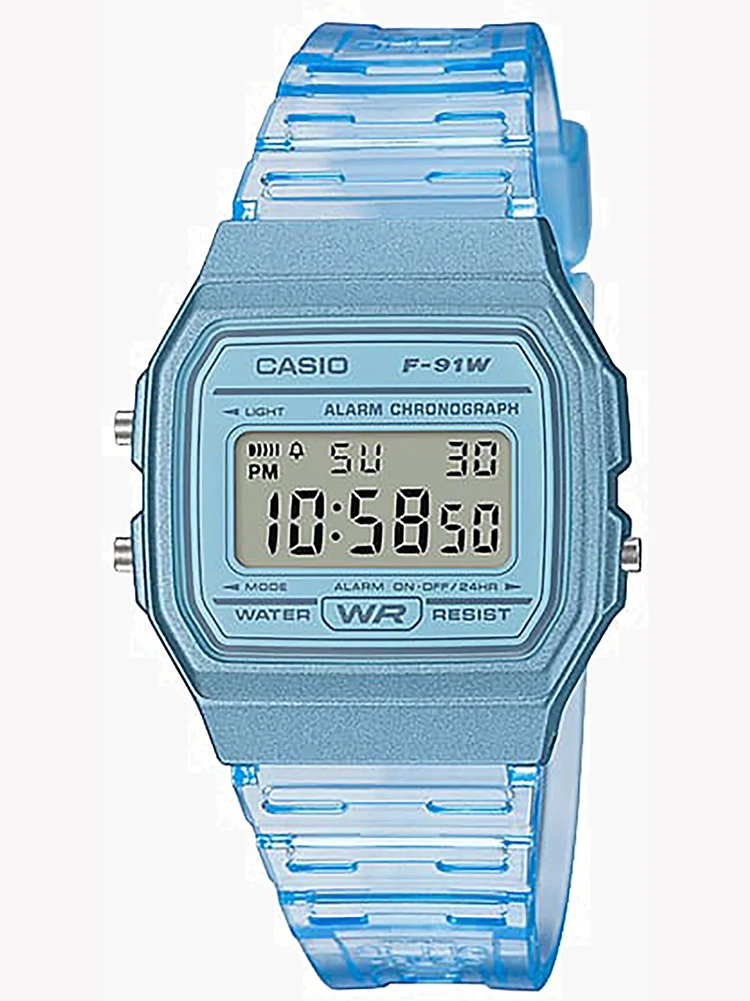 Unisex Casio Retro Vintage F-91WS-2 watch (zd648b) + BOX