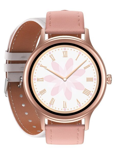 WOMEN'S SMARTWATCH PACIFIC 18-6 - TWO BANDS: Pink / White (sy015f)