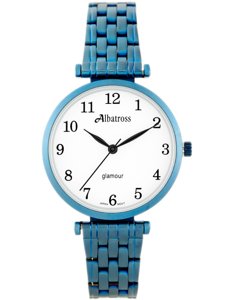 WOMEN'S WATCH ALBATROSS Glamour ABBB97 (za537d) blue/white