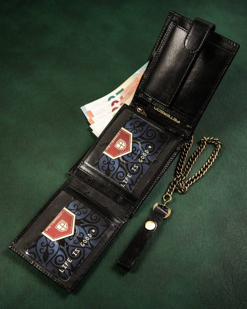 Llife LEATHER CHAIN WALLET CODE 【超歓迎】 - ウォレットチェーン