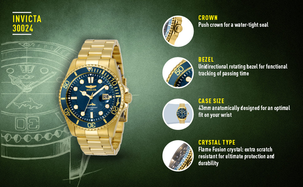 Invicta 30024 discount