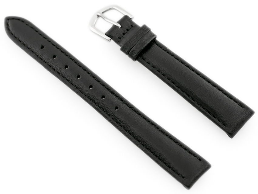 BISSET BS-102 leather watch strap - 14mm