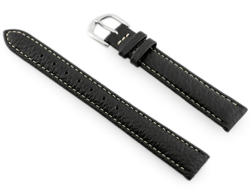 BISSET BS-103 leather watch strap - 14mm