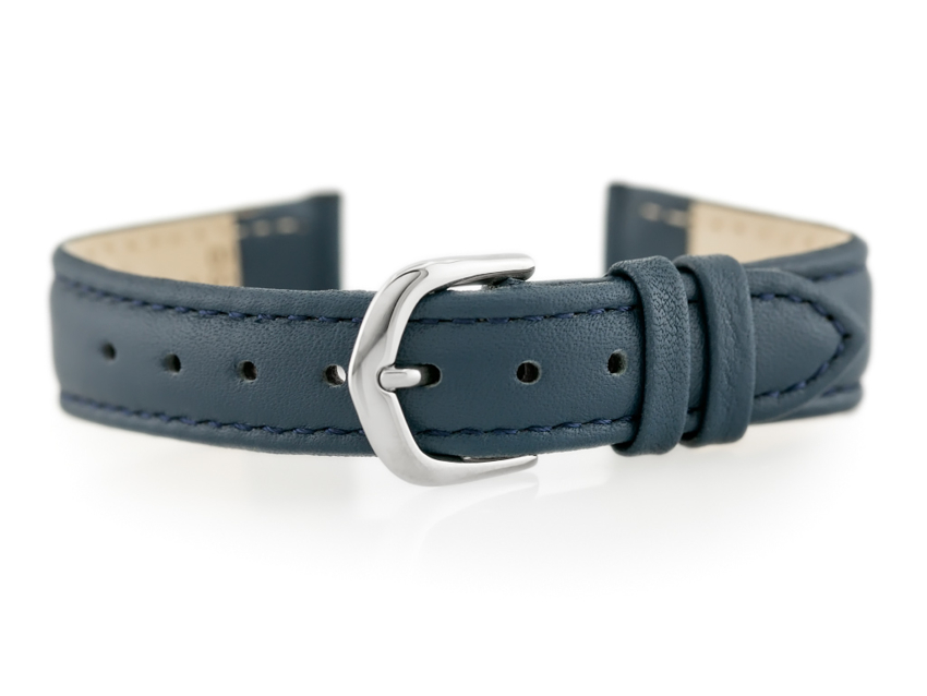 BISSET BS-106 leather watch strap - 14mm