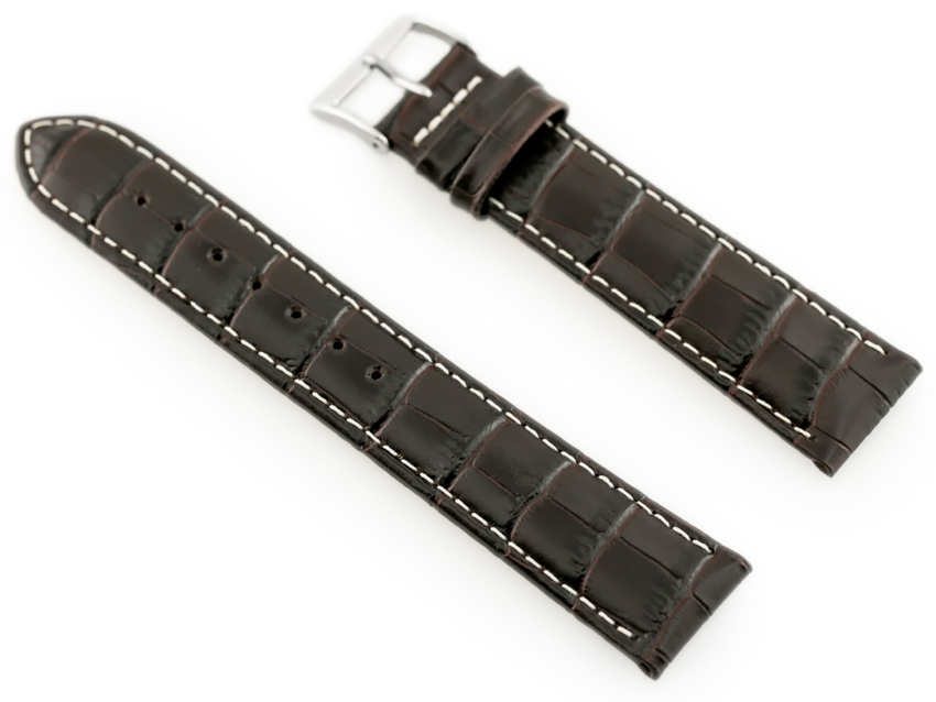 BISSET BS-110 leather watch strap - 20mm