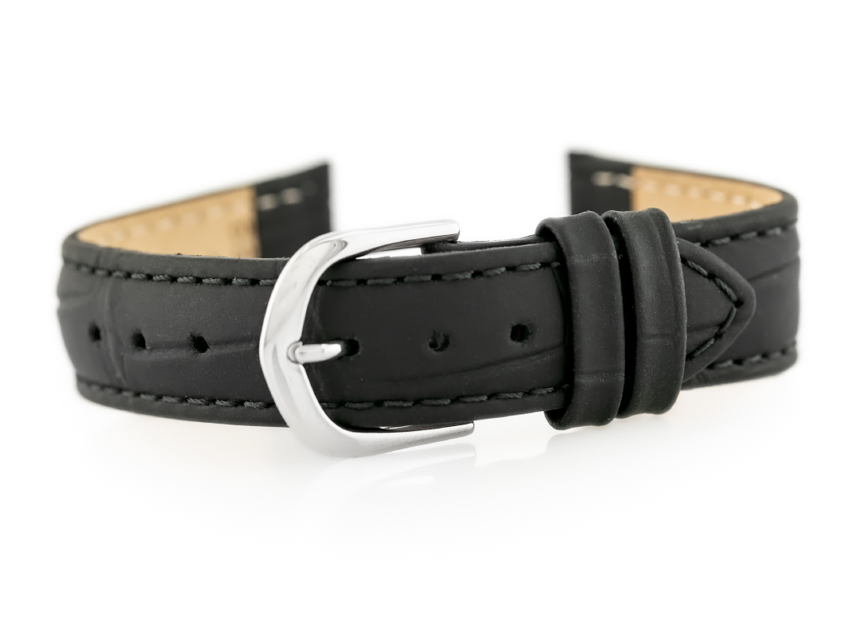 BISSET BS-111 leather watch strap - 16mm