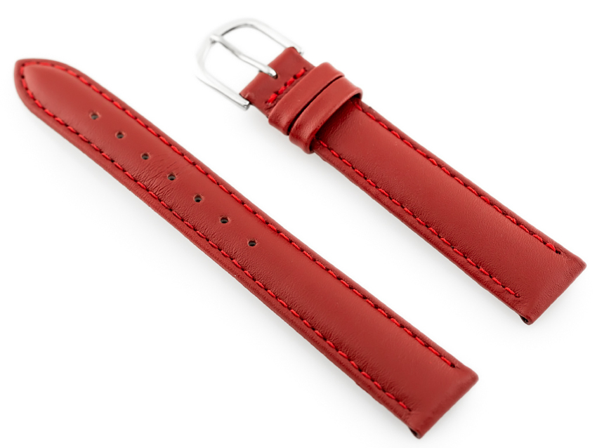 BISSET BS-124 leather watch strap - 16mm