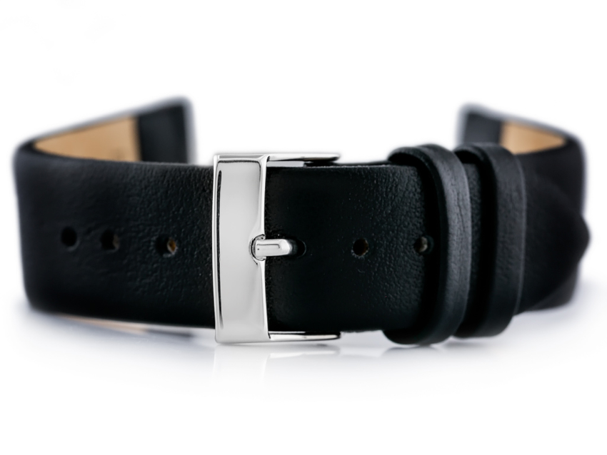 BISSET BS-201 leather watch strap - 14mm